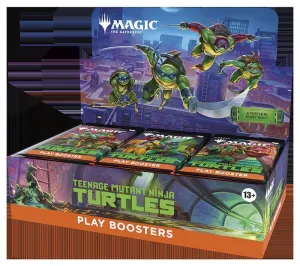 CAJA SOBRES INGLES TORTUGAS NINJA TNMT MAGIC