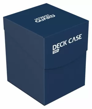 DECK BOX CARD CASE 100+ AZUL OSCURO DARK BLUE ULTIMATE GUARD