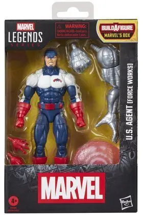 U.S. AGENT (FORCE WORKS) FIGURA 15 CM CAPTAIN AMER
