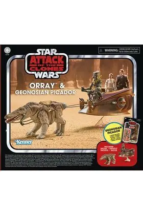 ORRAY & PICADOR GEONOSIANO PACK 2 FIGURAS 9,5 CM S