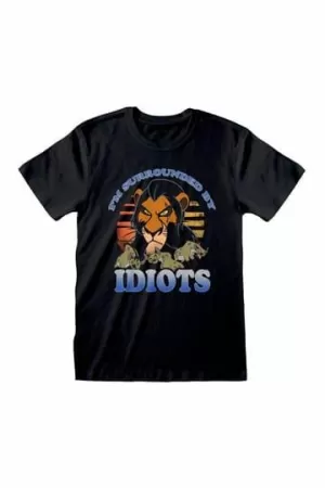 CAMISETA SURROUNDED BY IDIOTS TALLA L