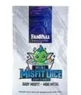 SET DE 7 DADOS METALICOS SECRETOS ADOPT A MINI MISFIT DICE BLIND BAG BABY MISFIT - FANROLL