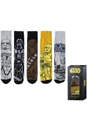 PACK 5 PARES CALCETINES STAR WARS