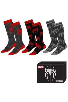 PACK 3 PARES CALCETINES MARVEL SPIDER-MAN
