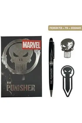 SET REGALO CON BOLI MARVEL THE PUNISHER
