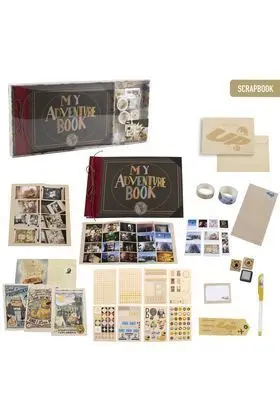 SET DE PAPELERIA CON SCRAPBOOK PIXAR UP