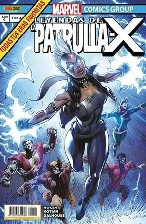 LEYENDAS DE LA PATRULLA-X (12) TORMENTA 01 DE 3