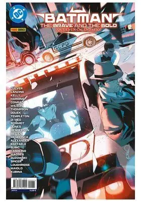 THE BRAVE AND THE BOLD 05 BATMAN QUE ES UN CALENDAR