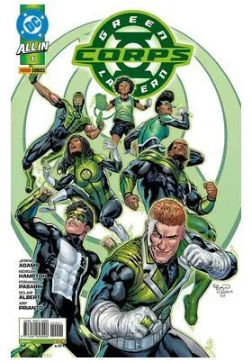 ALL IN GREEN LANTERN CORPS 01
