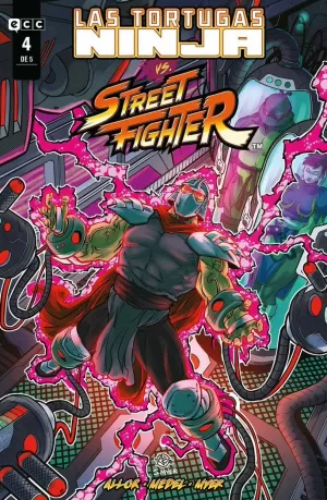TORTUGAS NINJA VS. STREET FIGHTER 04 DE 05, LAS
