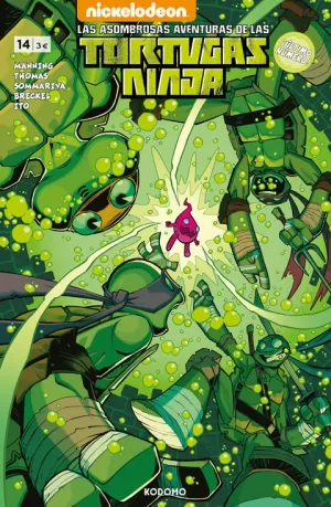 ASOMBROSAS AVENTURAS DE LAS TORTUGAS NINJA 14, LAS