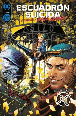 ESCUADRON SUICIDA: DESTRUIR EL ASILO ARKHAM 01 DE 05