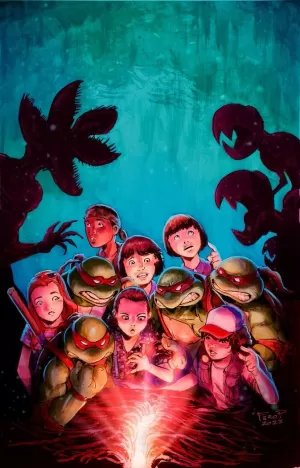 TORTUGAS NINJA/STRANGER THINGS 02 DE 04, LAS