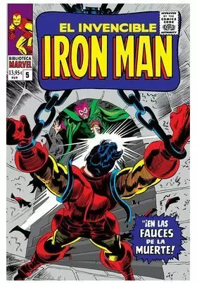 BIBLIOTECA MARVEL EL INVENCIBLE IRON MAN 05 (1966-67)