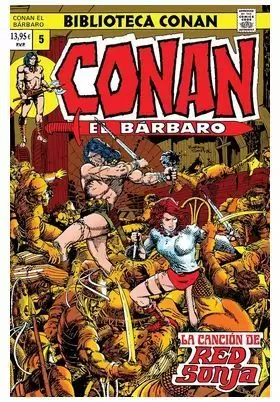 BIBLIOTECA CONAN. CONAN EL BARBARO 05
