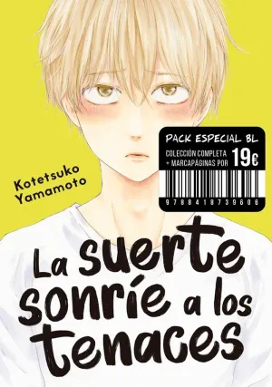 PACK LA SUERTE SONRIE A LOS TENACES (01 AL 03)