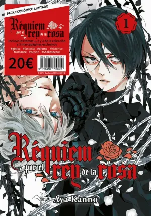 PACK REQUIEM POR EL REY DE LA ROSA, VOL. 1, 2 Y 3