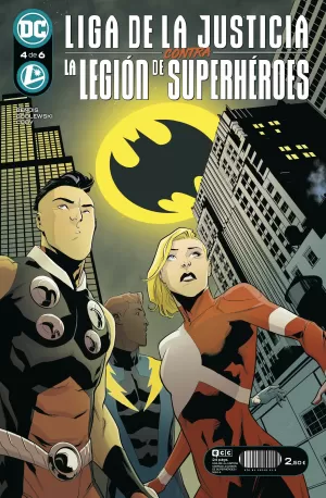 LIGA DE LA JUSTICIA CONTRA LA LEGION DE SUPERHEROES 04 DE 06