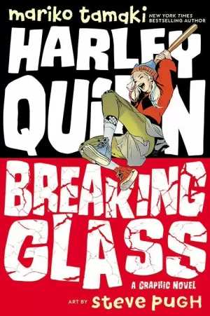 HARLEY QUINN, CRISTALES ROTOS