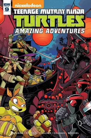 ASOMBROSAS AVENTURAS DE LAS TORTUGAS NINJA 09, LAS