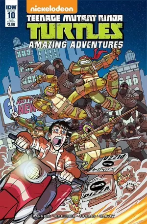 ASOMBROSAS AVENTURAS DE LAS TORTUGAS NINJA 10, LAS
