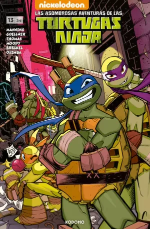 LAS ASOMBROSAS AVENTURAS DE LAS TORTUGAS NINJA NUM. 13