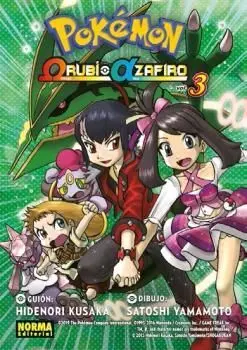 POKEMON ROZA 03 RUBI OMEGA ZAFIRO ALFA