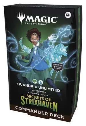 MAZO COMMANDER SECRETS OF STRIXHAVEN QUANDRIX UNLIMITED - MAGIC THE GATHERING