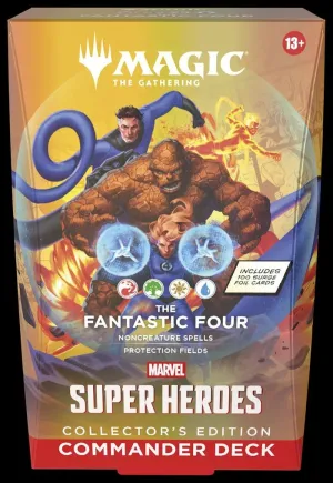 MAZO COMMANDER COLLECTOR EDITION FANTASTIC FOUR (INGLES)
