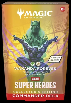 MAZO COMMANDER COLLECTOR EDITION WAKANDA FOREVER (INGLES)
