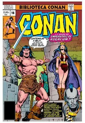 BIBLIOTECA CONAN. CONAN EL BARBARO 16 1978-79
