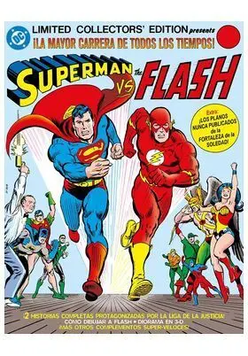 DC EDICION FACSIMIL LIMITED COLLECTORS EDITION SUPERMAN VS FLASH