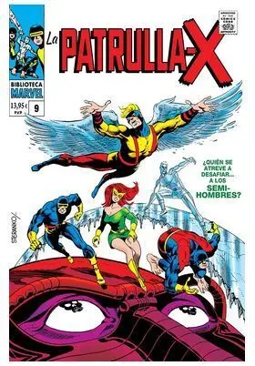 BIBLIOTECA MARVEL (106) LA PATRULLA-X 09 (1968)