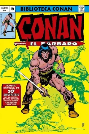 BIBLIOTECA CONAN. CONAN EL BARBARO 19 1980