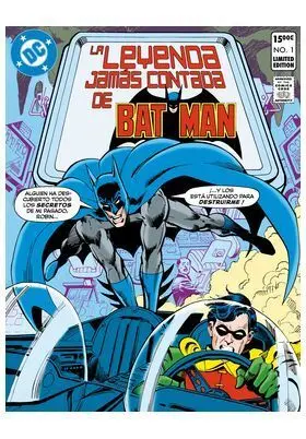DC EDICION FACSIMIL (08). LA LEYENDA JAMAS CONTADA DE BATMAN