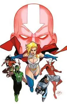 ALL IN JUSTICE LEAGUE RED