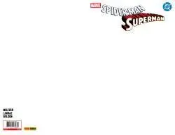 SPIDERMAN/SUPERMAN 01 ( PORTADA ALTERNATIVA EN BLANCO)